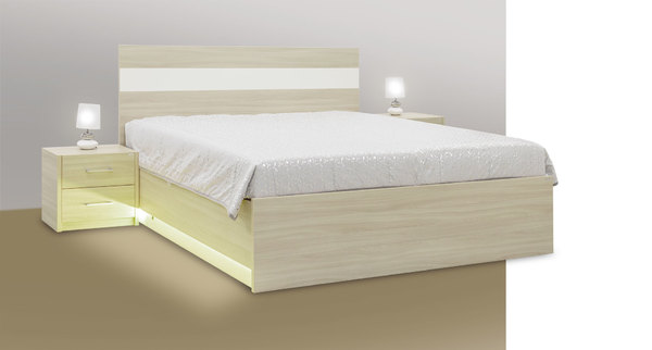 Postel Mia + 2 polohovatelné rošty